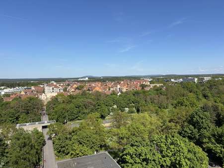 Blick vom Balkon - Etagenwohnung in 90471 Nürnberg mit 76m² kaufen