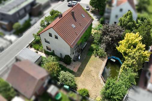 Luftbild - Einfamilienhaus in 90427 Nürnberg mit 170m² kaufen