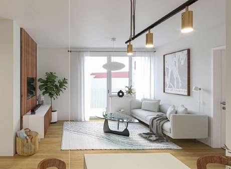 Animation Innenansicht - Etagenwohnung in 90443 Nürnberg mit 25m² kaufen