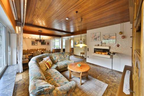Wohn- und Essbereich - EG - Zweifamilienhaus in 90559 Burgthann mit 163m² kaufen