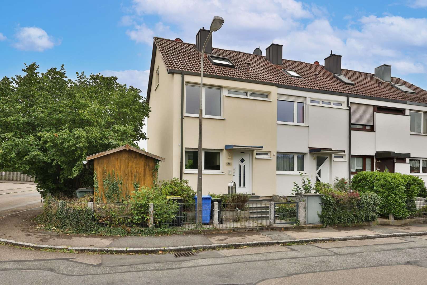 Vorderansicht Vorderansicht - Reiheneckhaus in 90453 Nürnberg mit 115m² kaufen