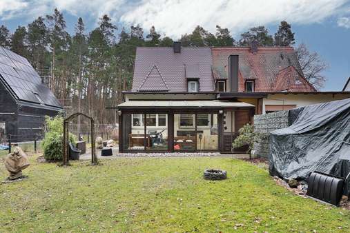 Rückansicht - Doppelhaushälfte in 91126 Schwabach mit 137m² kaufen