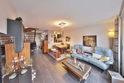 Blick in das 2. DG - Maisonette-Wohnung in 90441 Nürnberg mit 74m² kaufen