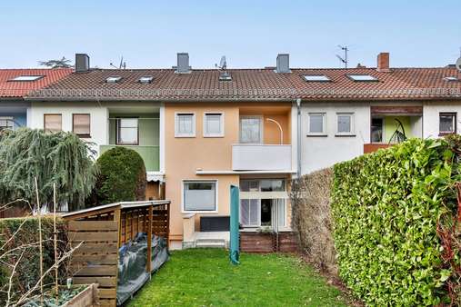 Rückansicht - Reihenmittelhaus in 90766 Fürth mit 90m² kaufen