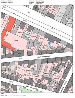 Flurkarte - Grundstück in 90429 Nürnberg mit 450m² kaufen