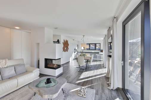 Wohnbereich - Einfamilienhaus in 90559 Burgthann mit 220m² kaufen