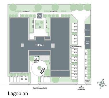 Betreutes Wohnen PLUS Lageplan - Wohnung in 92353 Postbauer-Heng mit 26m² kaufen