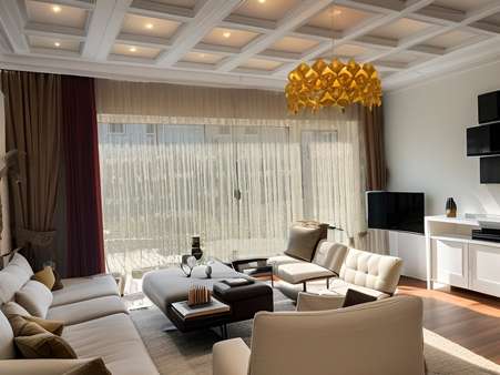 Renovierungsbeispiel Wohnzimmer - Reihenmittelhaus in 90473 Nürnberg mit 105m² kaufen