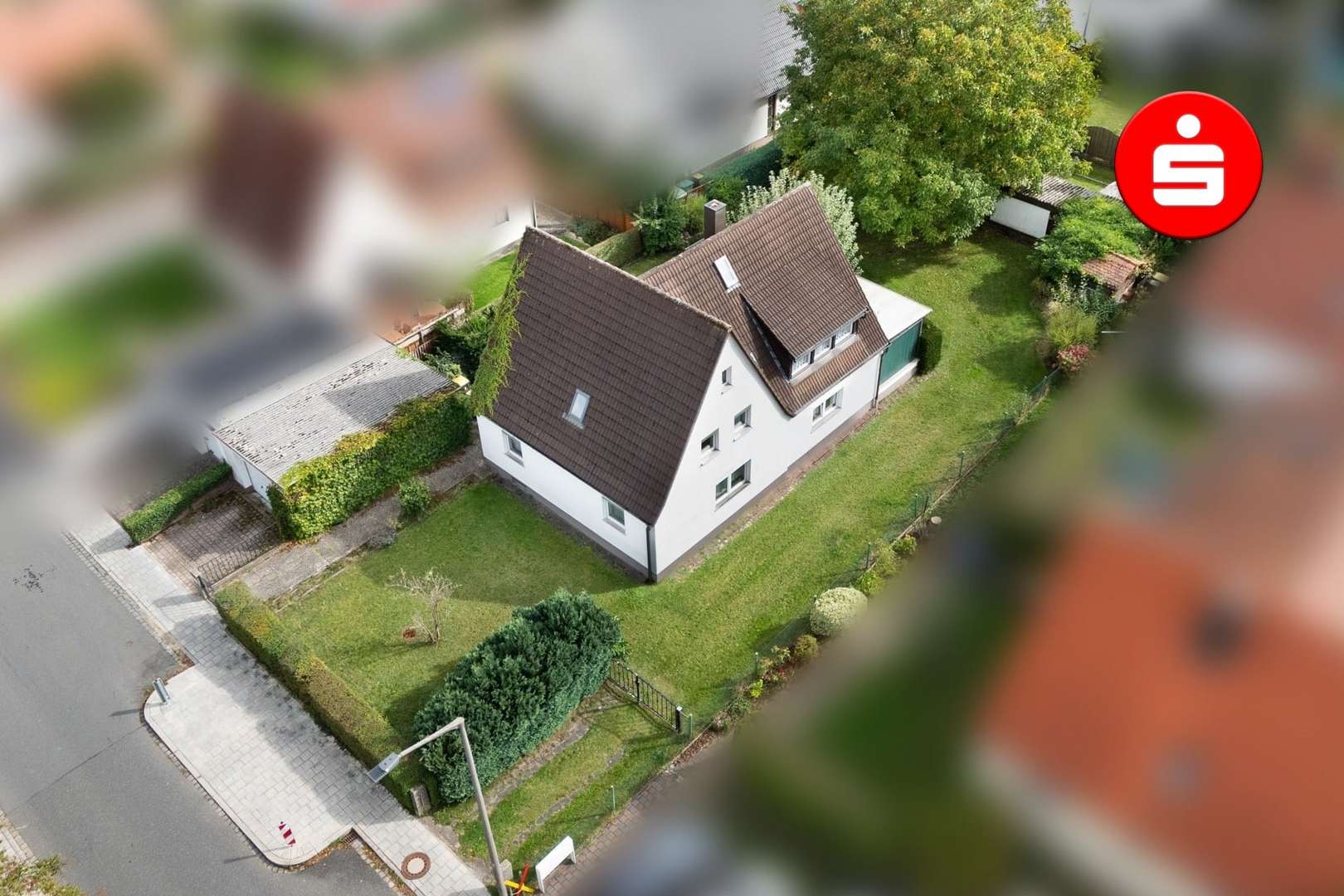 Luftaufnahme - Seite - Einfamilienhaus in 90475 Nürnberg mit 150m² kaufen