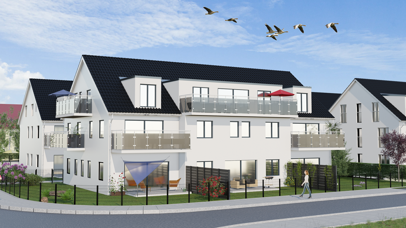 Ansicht Süd-West Ansicht Süd-West - Dachgeschosswohnung in 92318 Neumarkt mit 64m² kaufen