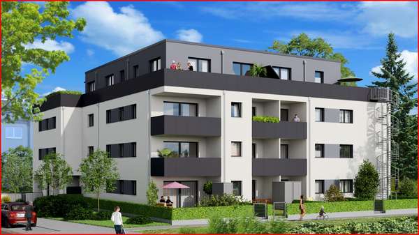 Nord-Ansicht - Penthouse-Wohnung in 90475 Nürnberg mit 163m² kaufen