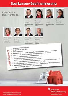Finanzierungskompetenz für Sie vor Ort Finanzierungskompetenz für Sie vor Ort - Erdgeschosswohnung in 92318 Neumarkt mit 88m² kaufen