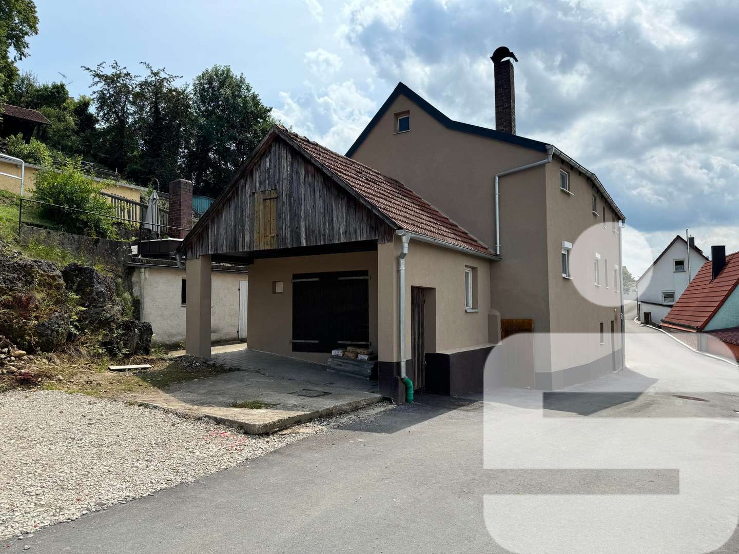 Außenansicht Nord - Einfamilienhaus in 92331 Lupburg mit 120m² kaufen