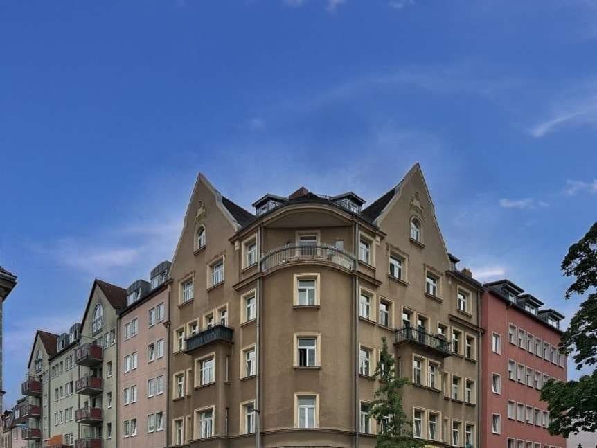 Außenansicht Außenansicht - Etagenwohnung in 90762 Fürth mit 77m² kaufen