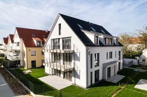 Aktueller Bautenstand Haus D - Penthouse-Wohnung in 90765 Fürth mit 186m² kaufen