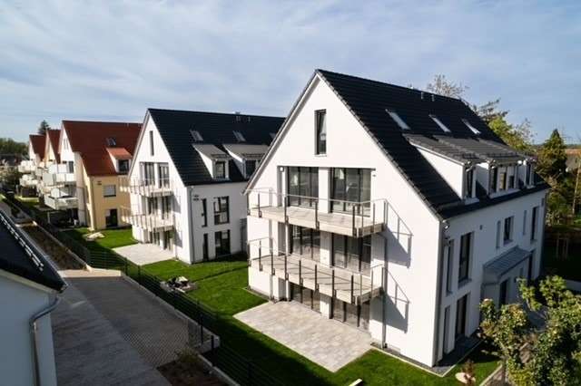 Aktueller Bautenstand Südseite Haus D und E - Penthouse-Wohnung in 90765 Fürth mit 186m² kaufen