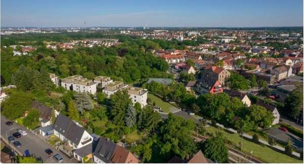 Luftbild - Erdgeschosswohnung in 90513 Zirndorf mit 78m² kaufen
