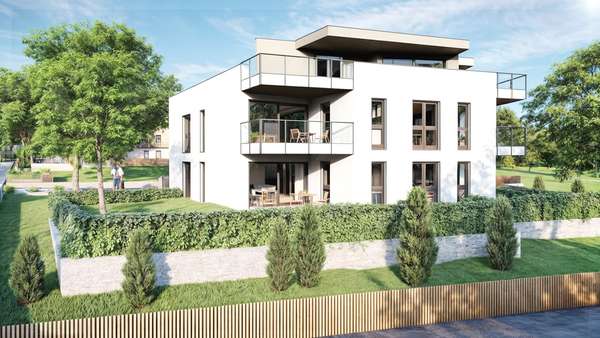 Nordansicht - Penthouse-Wohnung in 90513 Zirndorf mit 125m² kaufen