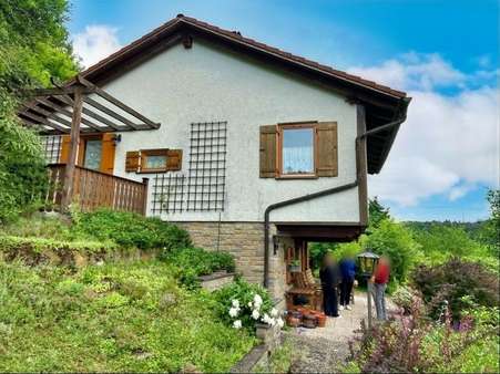 Außenansicht Außenansicht - Einfamilienhaus in 91481 Münchsteinach mit 81m² kaufen