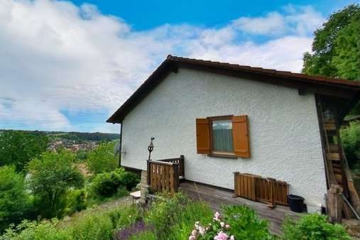 Außenansicht Außenansicht - Einfamilienhaus in 91481 Münchsteinach mit 81m² kaufen