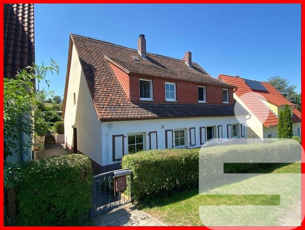 Ansicht Nord-Ost - Straßenseite Ansicht Nord-Ost - Straßenseite - Zweifamilienhaus in 91448 Emskirchen mit 150m² kaufen
