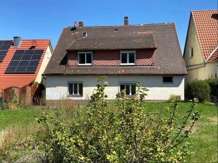 Ansicht Süd-West - Wohnhaus Ansicht Süd-West - Wohnhaus - Zweifamilienhaus in 91448 Emskirchen mit 150m² kaufen
