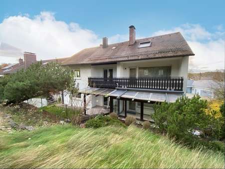 Süd-Ost-Ansicht Süd-Ost-Ansicht - Zweifamilienhaus in 91413 Neustadt mit 205m² kaufen