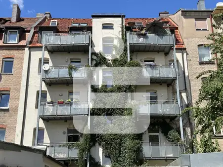 toll geschnittene Wohnung im 1. Stock...2,5-Zi.-Eigentumswohnung in Nürnberg-St. Johannis