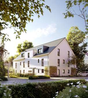 Ansicht - Erdgeschosswohnung in 91056 Erlangen mit 74m² kaufen