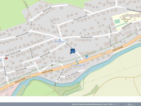 Stadtplan Stadtplan - Grundstück in 91301 Forchheim mit 1990m² kaufen