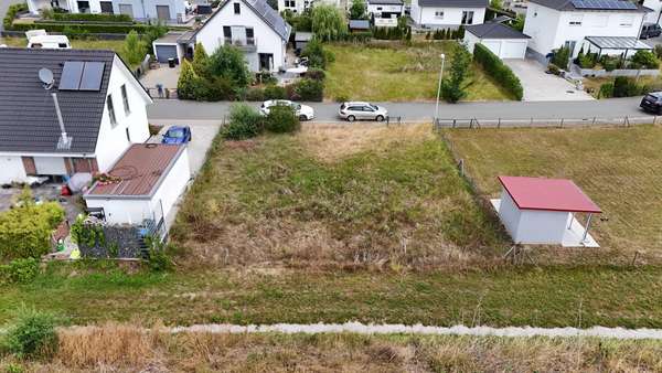 Ansicht von oben - Grundstück in 91361 Pinzberg mit 364m² kaufen