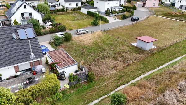 Ansicht von oben - Grundstück in 91361 Pinzberg mit 364m² kaufen