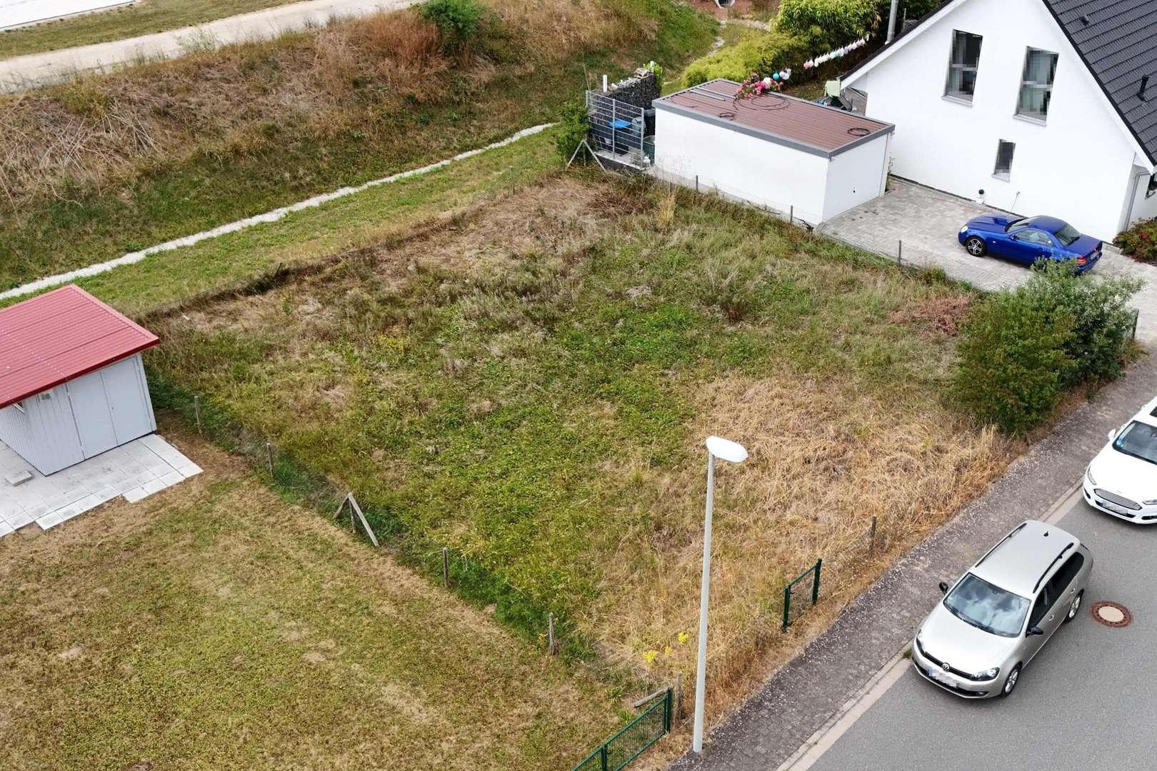 Ansicht von oben - Grundstück in 91361 Pinzberg mit 364m² kaufen