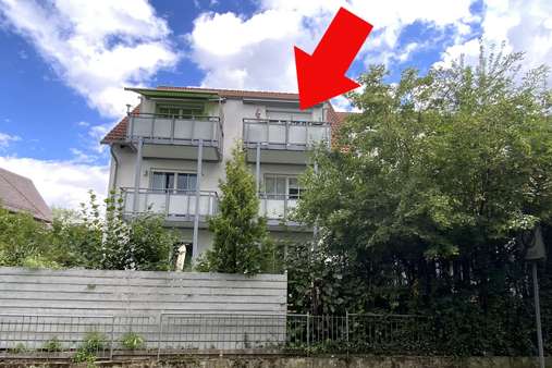 Hausansicht - Maisonette-Wohnung in 91301 Forchheim mit 47m² kaufen