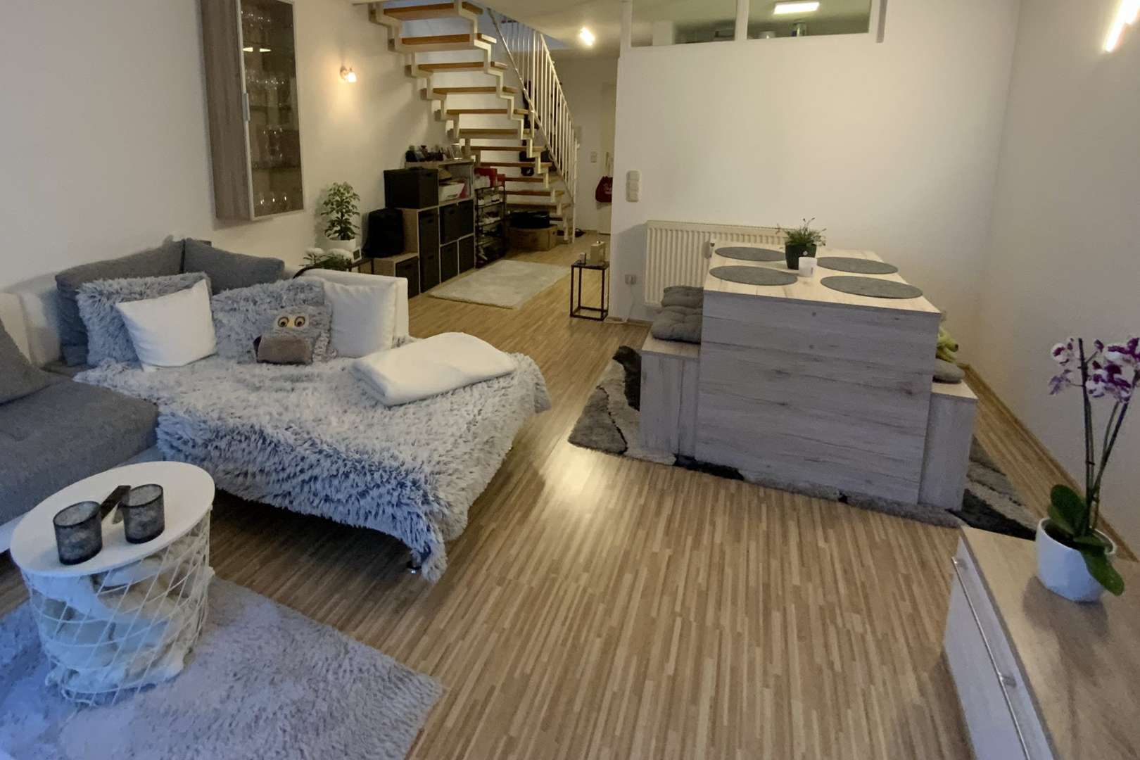Wohnzimmer - Maisonette-Wohnung in 91301 Forchheim mit 47m² kaufen