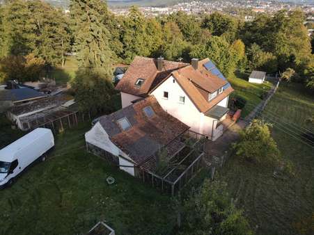 Hausansicht oben - Zweifamilienhaus in 91301 Forchheim mit 168m² kaufen