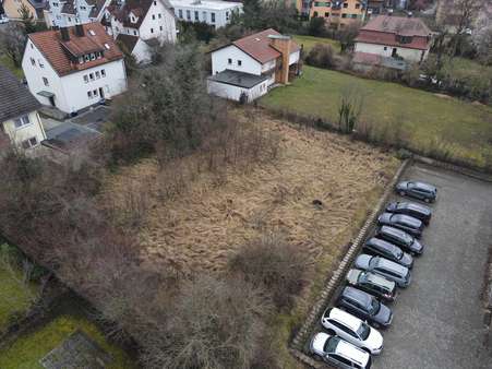 Drohnenaufnahme - Grundstück in 91301 Forchheim mit 1375m² kaufen