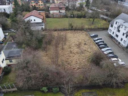 Drohnenaufnahme - Grundstück in 91301 Forchheim mit 1375m² kaufen