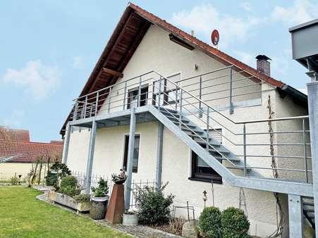 Außenansicht - Dachgeschosswohnung in 91792 Ellingen mit 78m² mieten