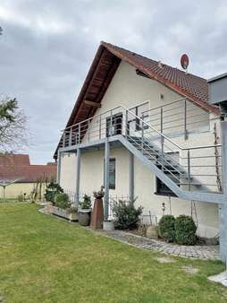 Außenansicht - Dachgeschosswohnung in 91792 Ellingen mit 78m² mieten