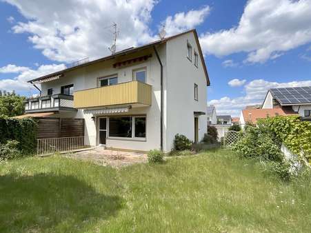Rückansicht - Doppelhaushälfte in 90530 Wendelstein mit 122m² kaufen