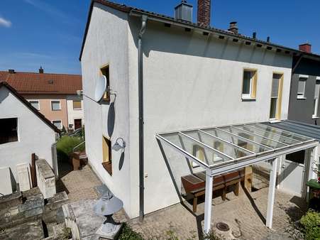 Rückseite - Reiheneckhaus in 91757 Treuchtlingen mit 85m² kaufen