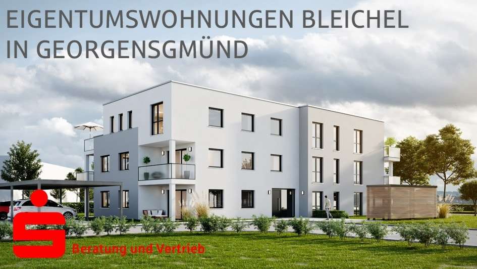 Außenansicht Vorne - Erdgeschosswohnung in 91166 Georgensgmünd mit 61m² kaufen