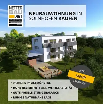 Neubauprojekt in Solnhofen - 6 attraktive Eigentumswohnungen !