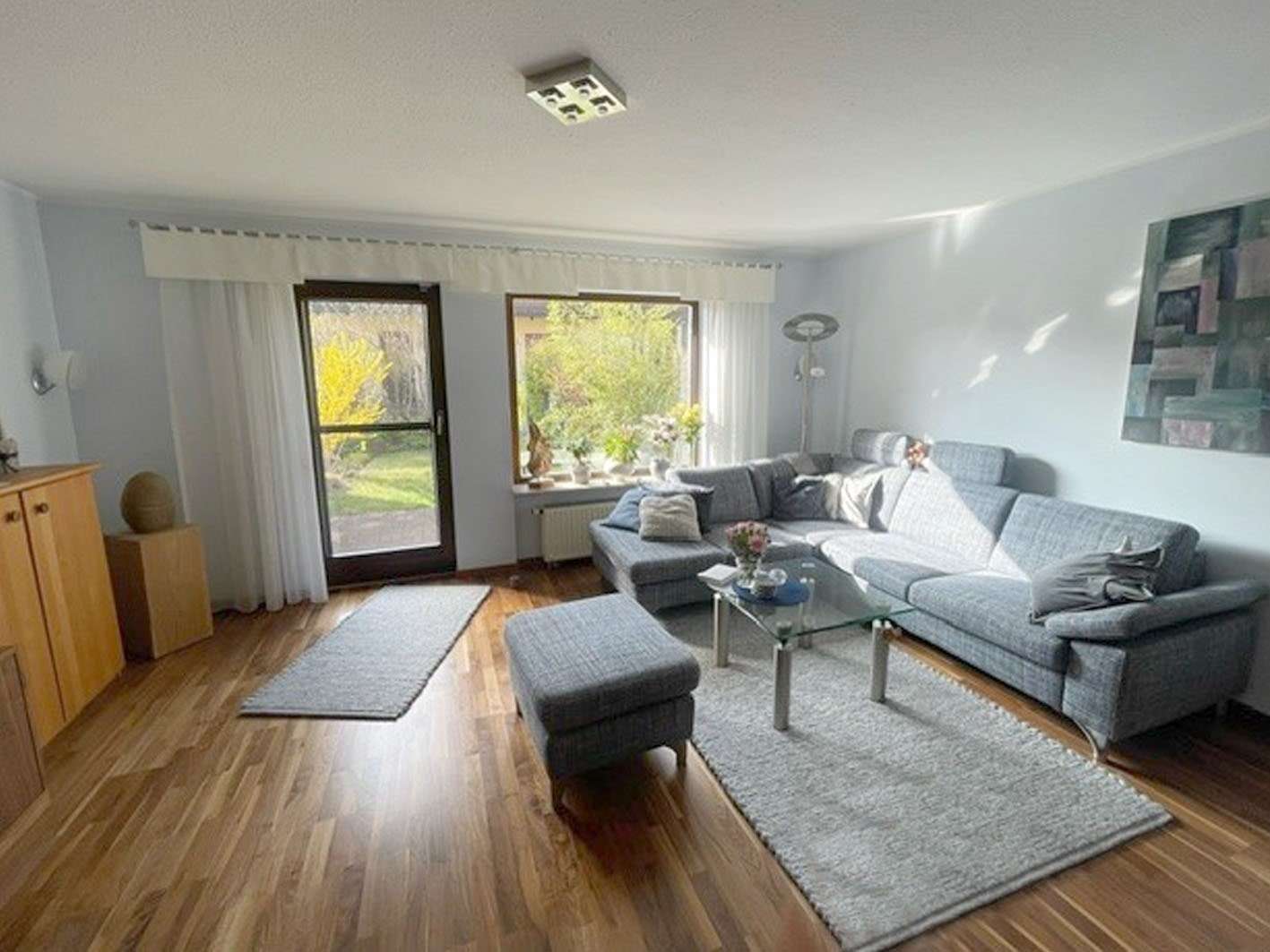 Wohnzimmer - Reihenmittelhaus in 91126 Schwabach mit 90m² kaufen