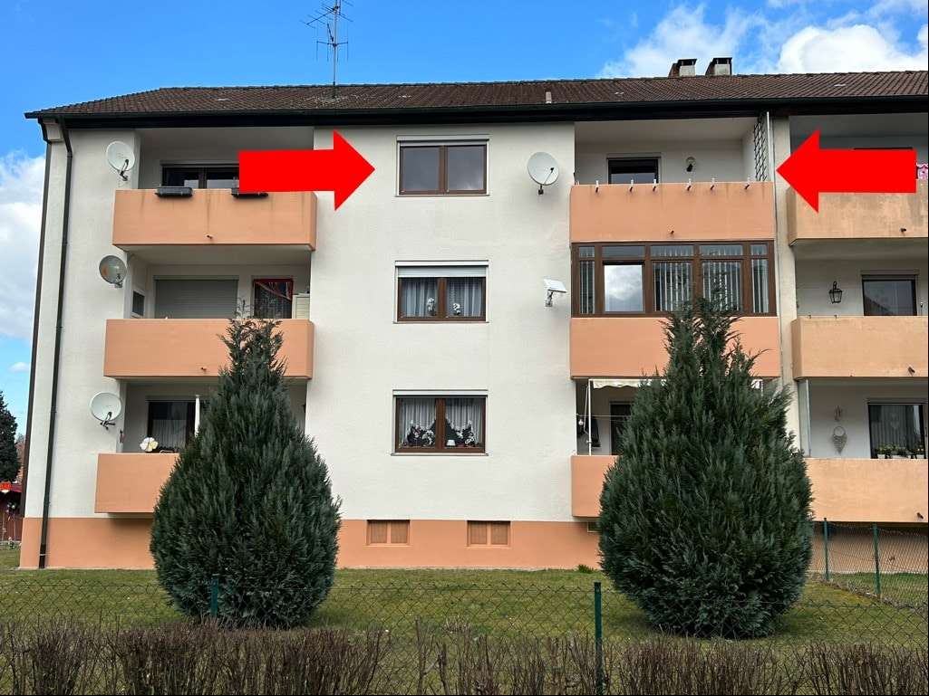 Ansicht von Süden - Etagenwohnung in 91550 Dinkelsbühl mit 93m² kaufen