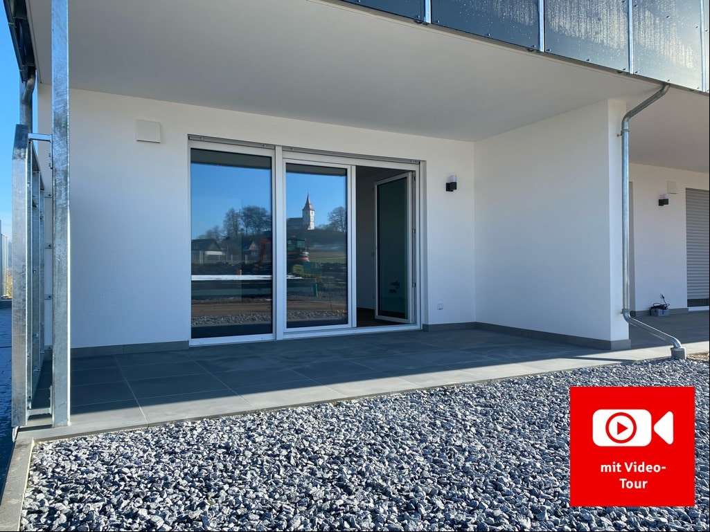 Terrasse - Erdgeschosswohnung in 91601 Dombühl mit 87m² kaufen