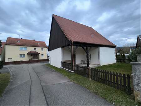 Wohnhaus mit Scheune - Einfamilienhaus in 91617 Oberdachstetten mit 125m² kaufen