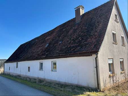 Ansicht Nordwesten - Einfamilienhaus in 91602 Dürrwangen mit 80m² kaufen