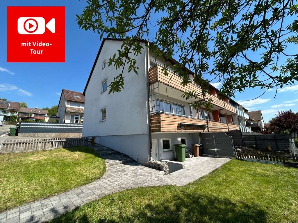 Außenansicht Außenansicht - Reiheneckhaus in 91611 Lehrberg mit 107m² kaufen